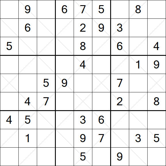 Argyle Sudoku - Medio