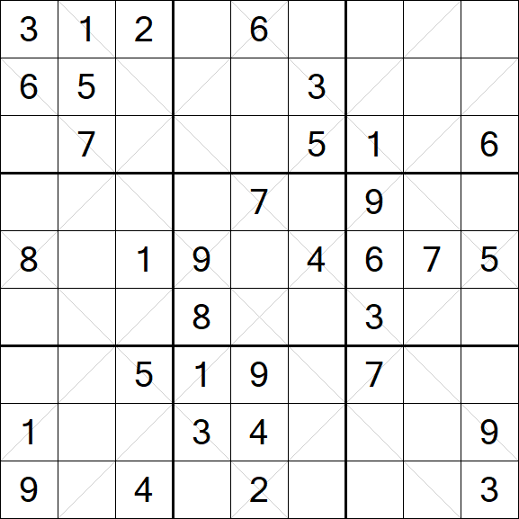 Argyle Sudoku - Mittel