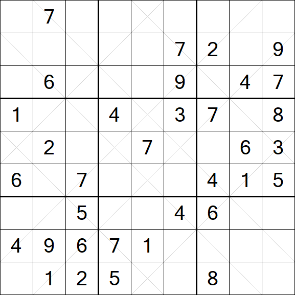 Argyle Sudoku - Medio