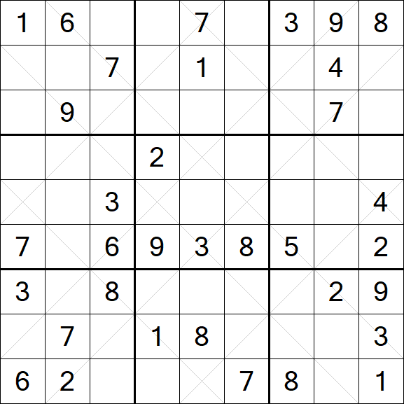 Argyle Sudoku - Mittel
