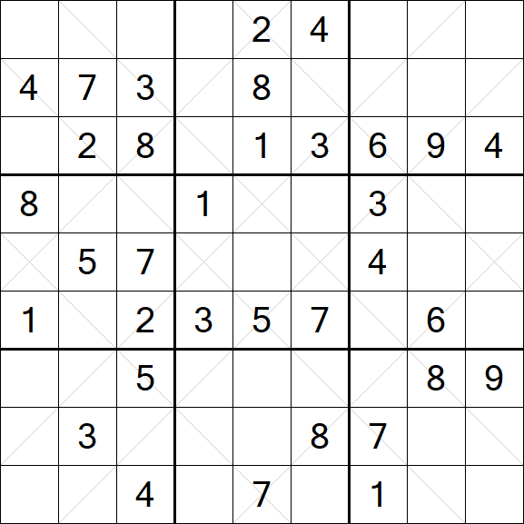 Argyle Sudoku - Medio