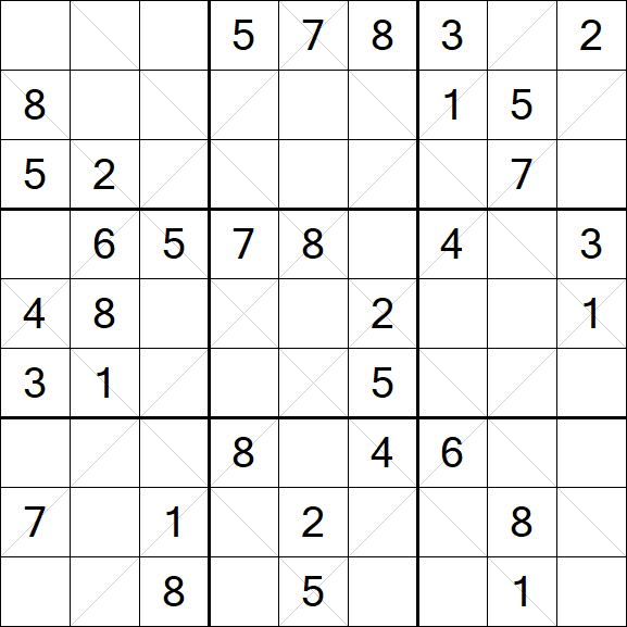Argyle Sudoku - Medium