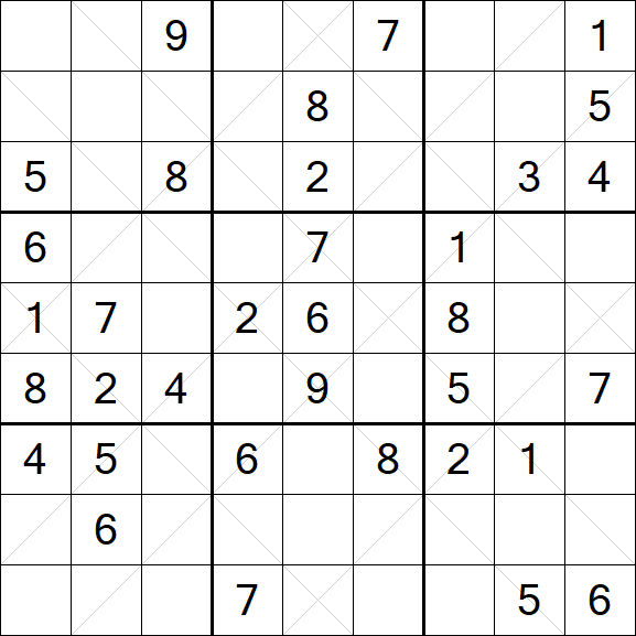 Argyle Sudoku - Mittel