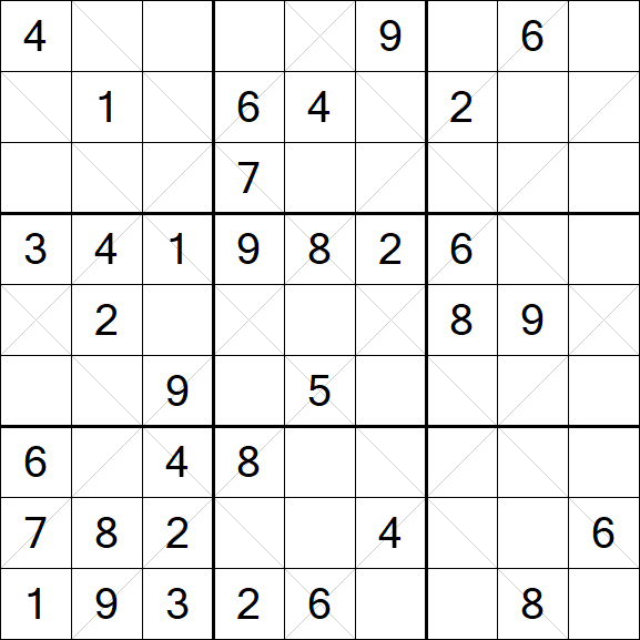 Argyle Sudoku - Mittel