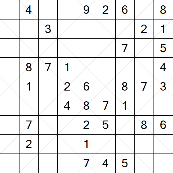 Argyle Sudoku - Medium