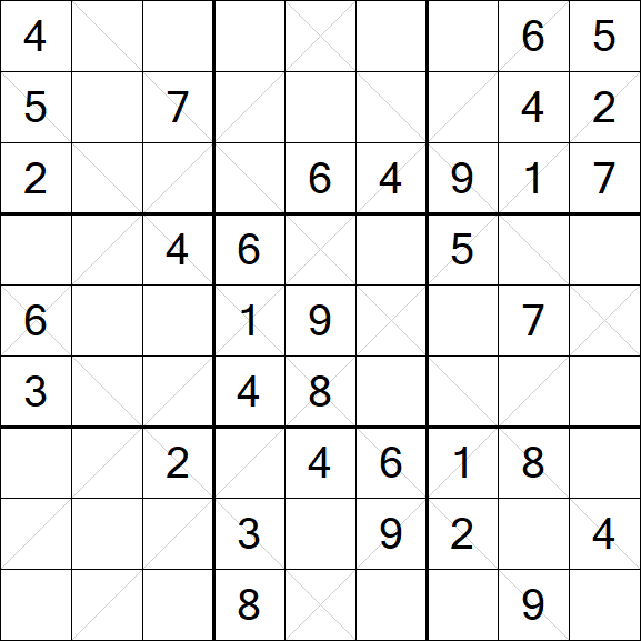 Argyle Sudoku - Medium