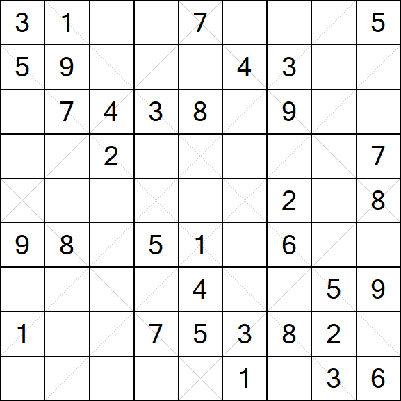 Argyle Sudoku - Medium