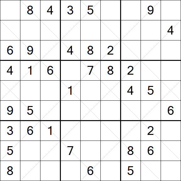 Argyle Sudoku - Medium