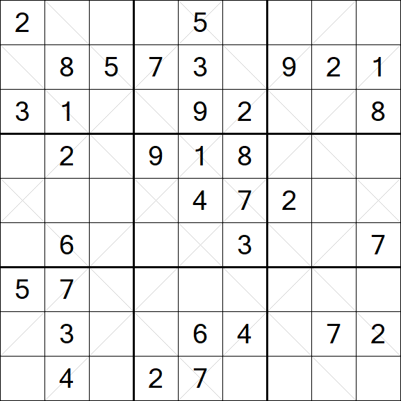 Argyle Sudoku - Medium