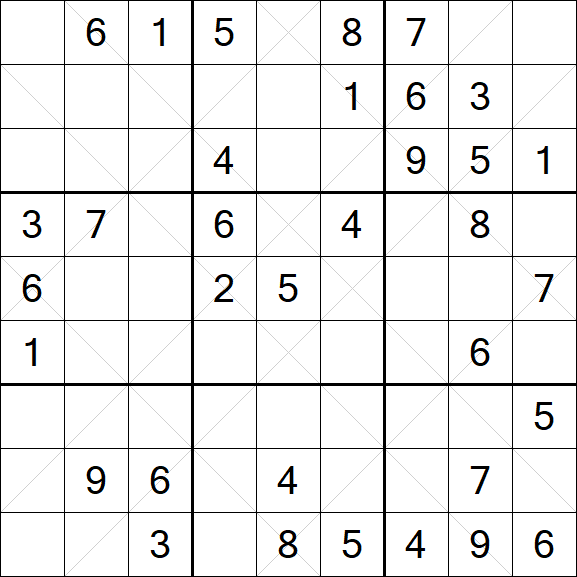 Argyle Sudoku - Medium