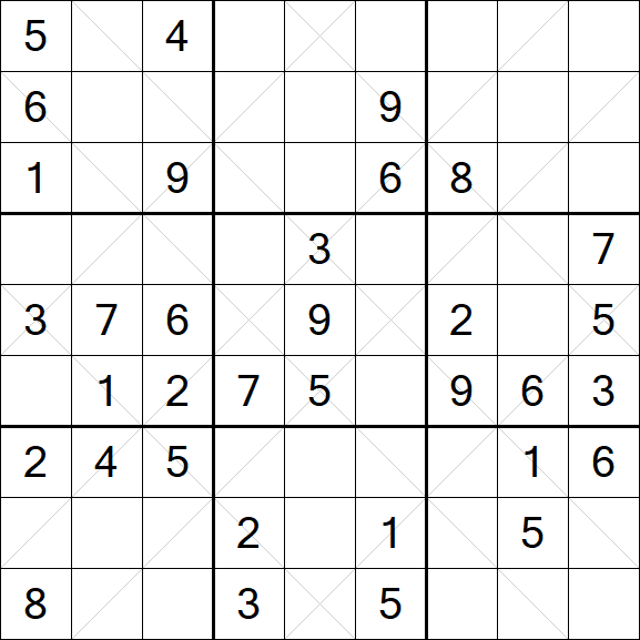 Argyle Sudoku - Medium