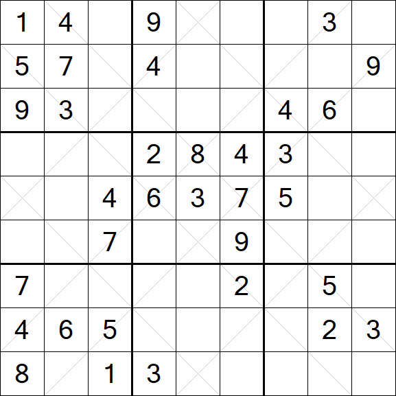 Argyle Sudoku - Medium