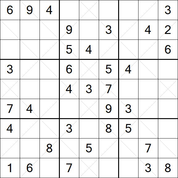 Argyle Sudoku - Medium