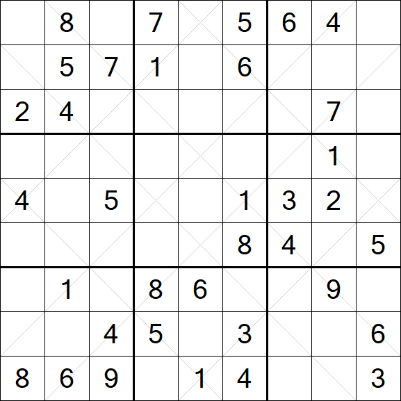 Argyle Sudoku - Medium