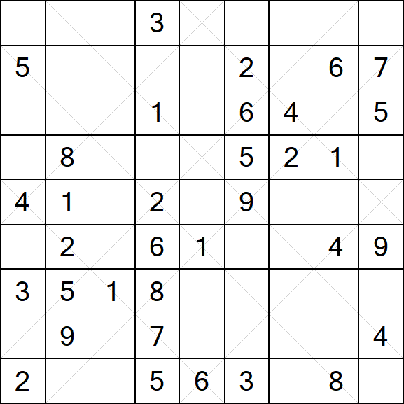 Argyle Sudoku - Medium