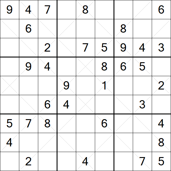 Argyle Sudoku - Medium