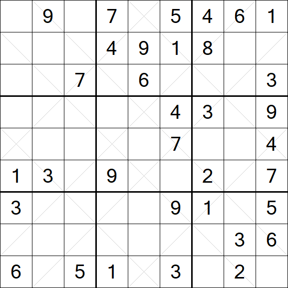 Argyle Sudoku - Medium