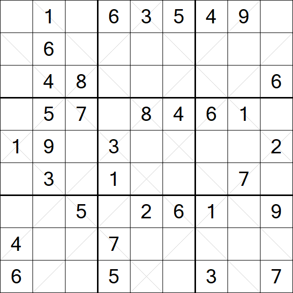 Argyle Sudoku - Mittel