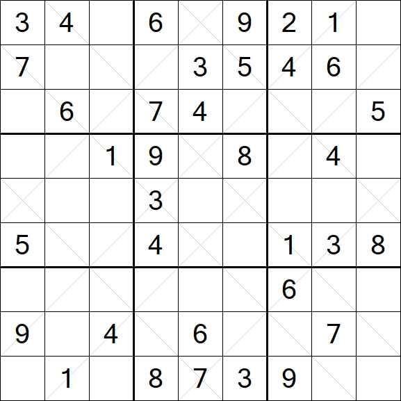 Argyle Sudoku - Mittel