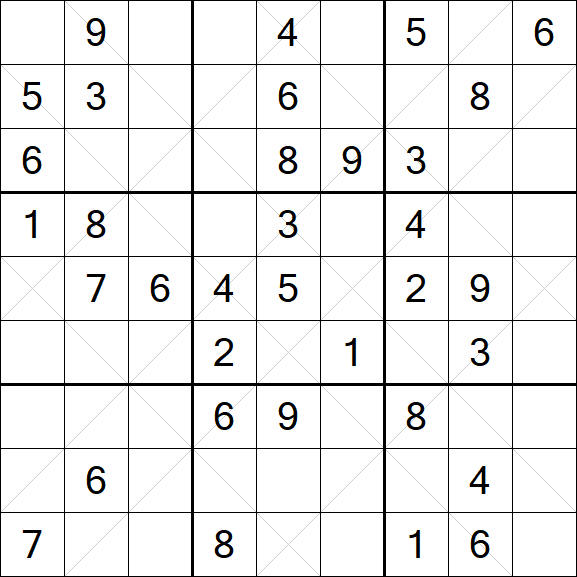 Argyle Sudoku - Mittel