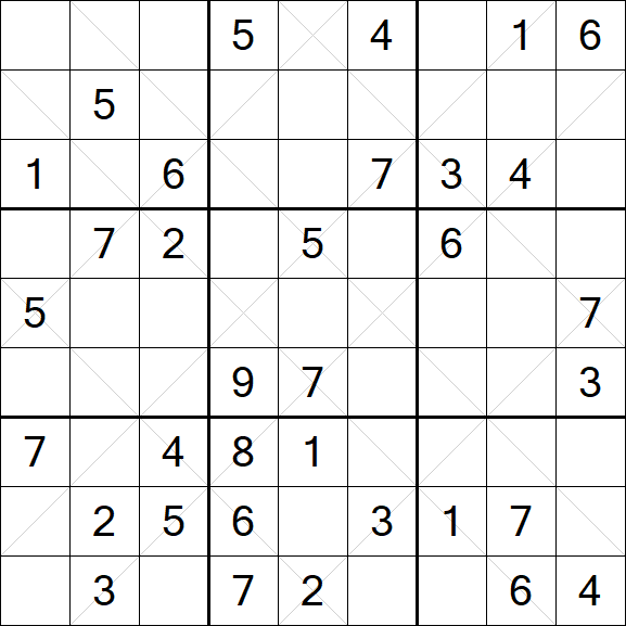 Argyle Sudoku - Mittel