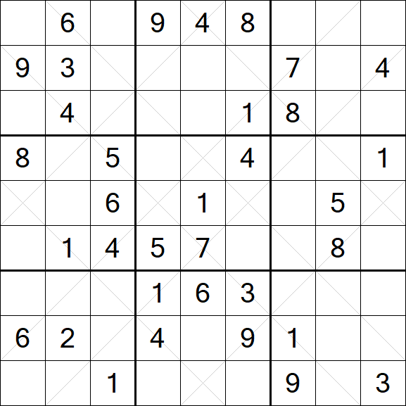 Argyle Sudoku - Mittel