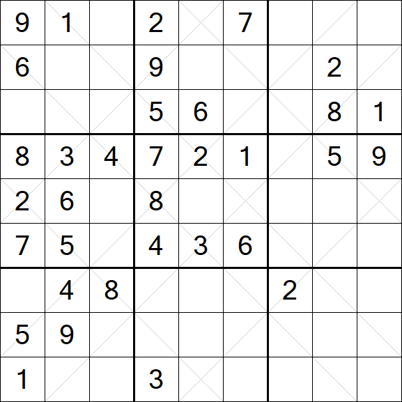 Argyle Sudoku - Medium