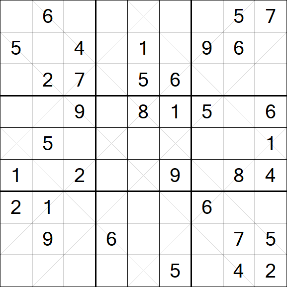 Argyle Sudoku - Mittel