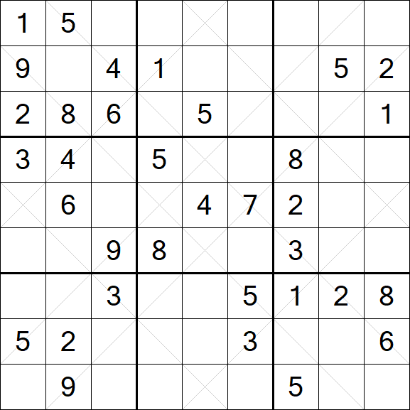 Argyle Sudoku - Mittel