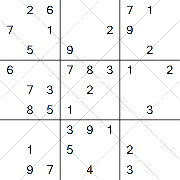 Argyle Sudoku - Mittel