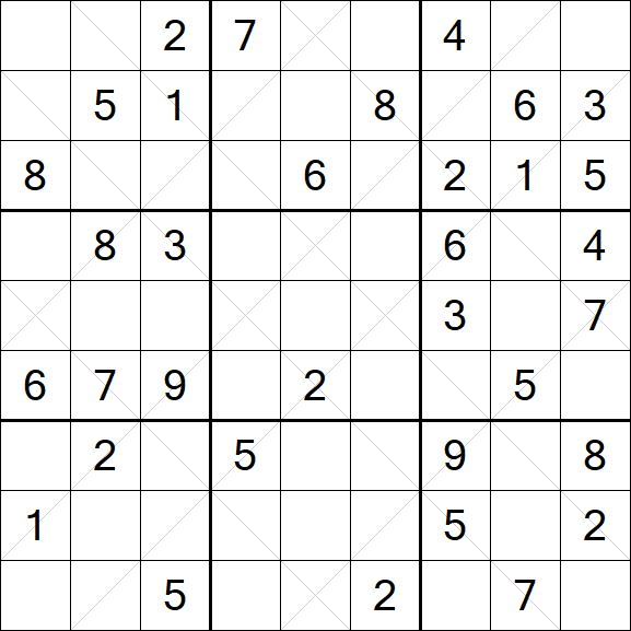 Argyle Sudoku - Mittel