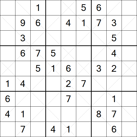 Argyle Sudoku - Medium