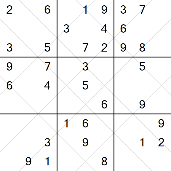 Argyle Sudoku - Medium