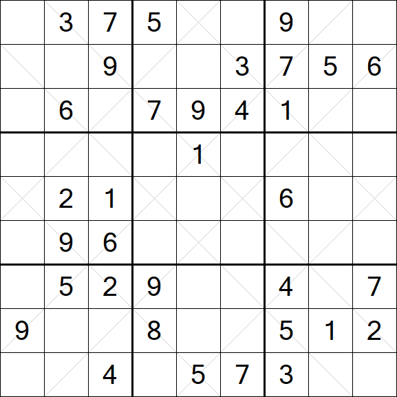 Argyle Sudoku - Medium