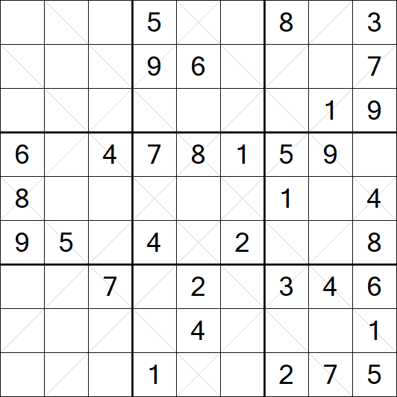 Argyle Sudoku - Medium