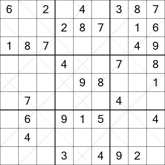 Argyle Sudoku - Medium