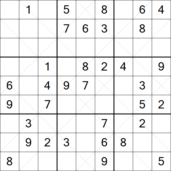 Argyle Sudoku - Medium