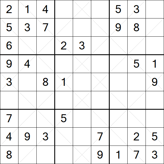 Argyle Sudoku - Medium
