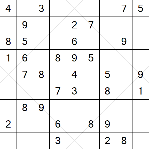 Argyle Sudoku - Medium