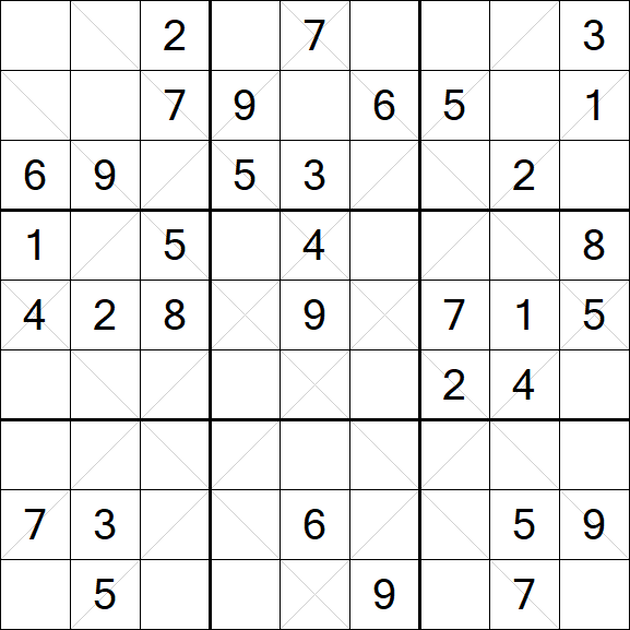 Argyle Sudoku - Medium