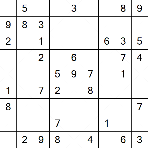 Argyle Sudoku - Medium