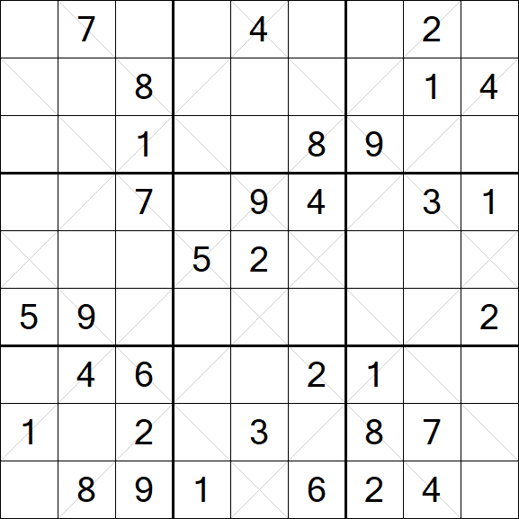 Argyle Sudoku - Medium
