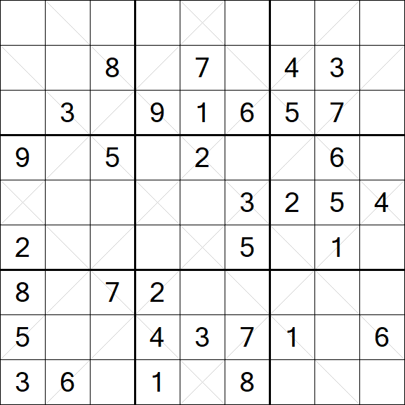 Argyle Sudoku - Medium
