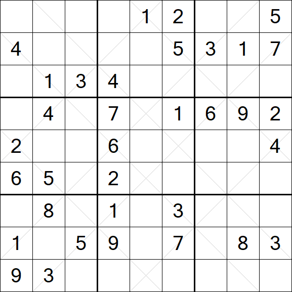 Argyle Sudoku - Medium