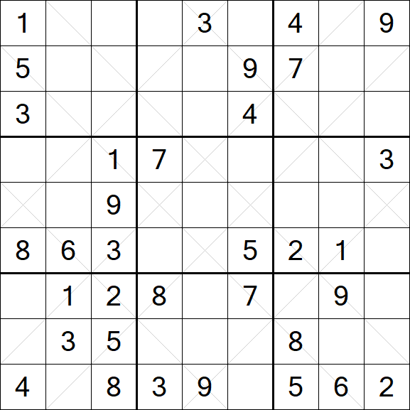 Argyle Sudoku - Medium