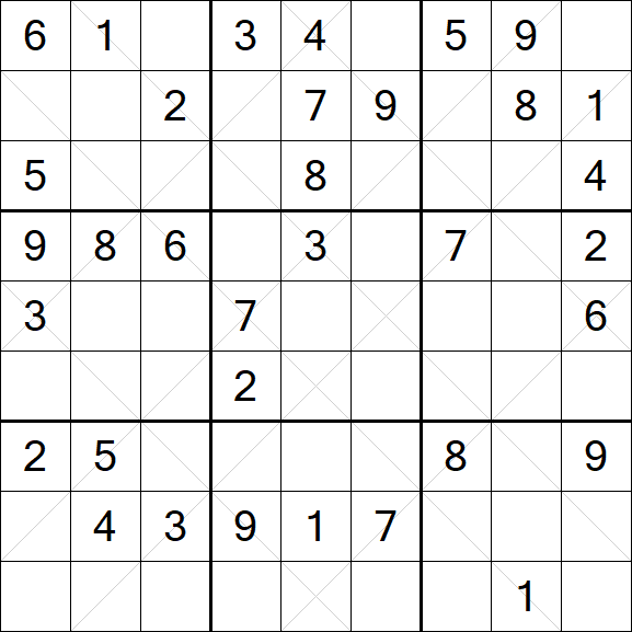 Argyle Sudoku - Medium