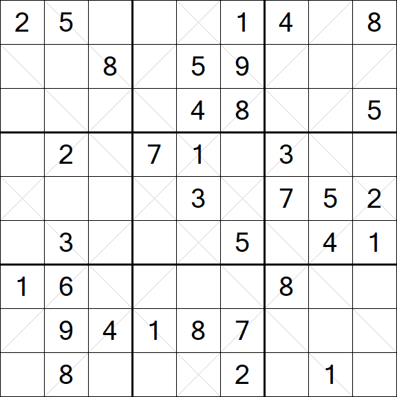 Argyle Sudoku - Medium