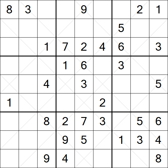 Argyle Sudoku - Medium
