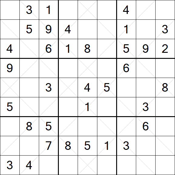 Argyle Sudoku - Medium