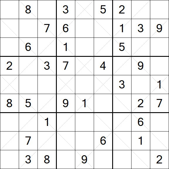 Argyle Sudoku - Medium